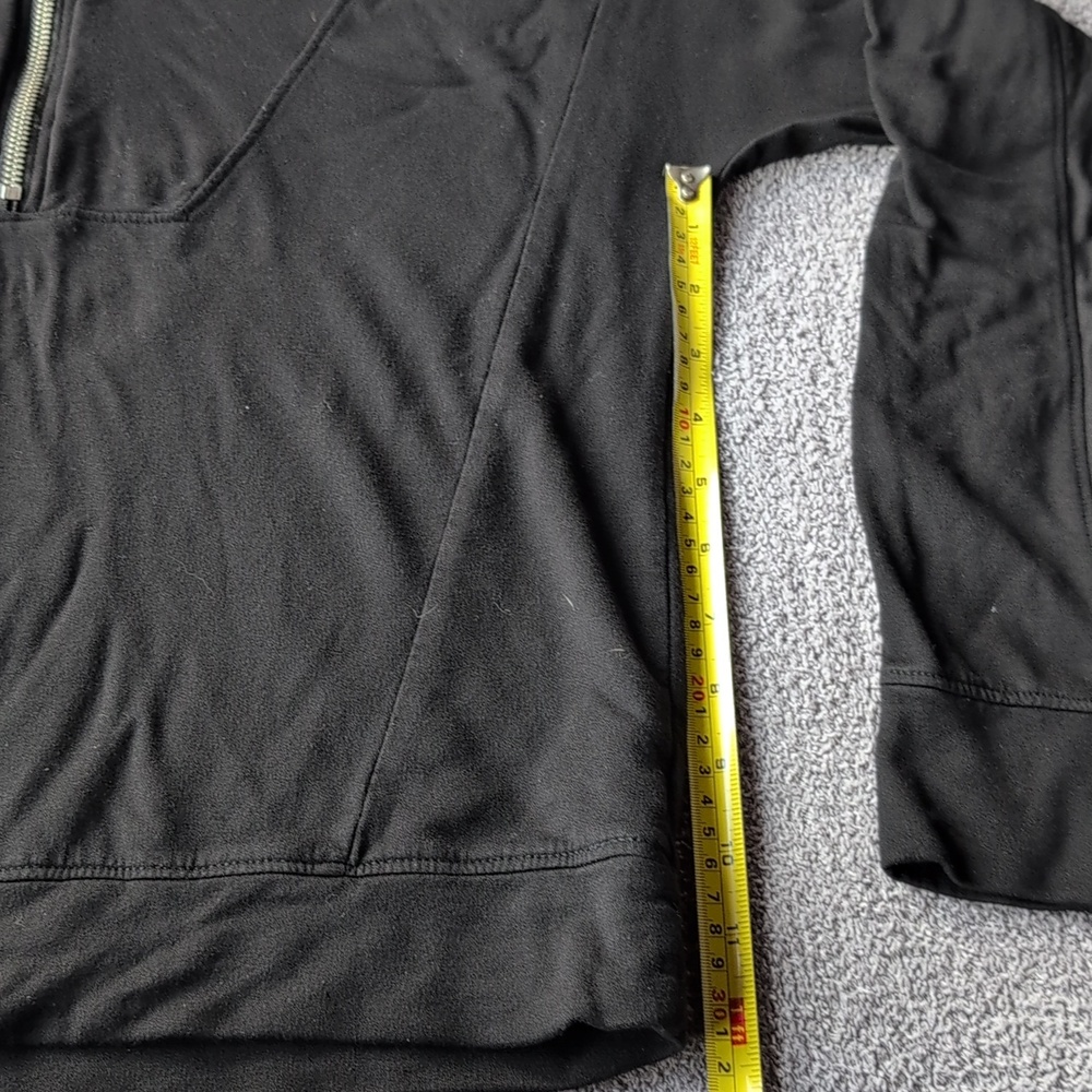 Workshop Republic Clothing Black Half-Zip Pullover Sweater Size XS - Picture 8 of 9
